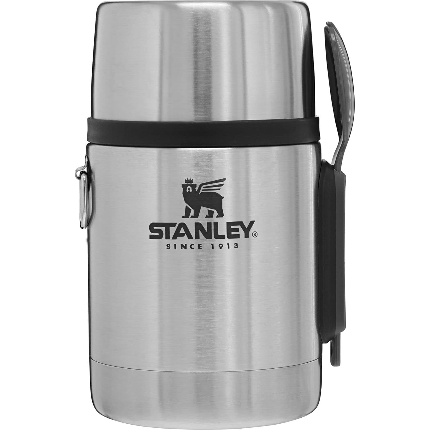 Stanley Classic Legendary Vacuum Insulated Food Jar 18 oz  Stainless Steel, Natu