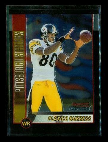Primary image for 2002 BOWMAN CHROME Football Card #15 PLAXICO BURRESS Pittsburgh Steelers