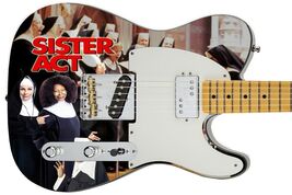 Guitar Skin Electric Axe Wrap Re-skin Whoopi's Own Sister Act 140 - $44.50