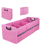 Homeve Large Collapsible Trunk Organizer with Multi Pockets, 3 Compartme... - $1,340.36 MXN