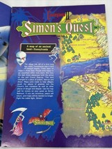 Nintendo Power #2 1988 Konami Simon’s Quest Bionic Commando Insert Poster ONLY - £43.79 GBP