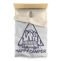 Soft Microfiber Happy Camper Forest Duvet Cover - £74.43 GBP+