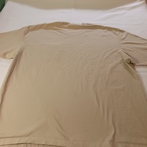 Carhartt K87DES Men's Cotton Tan/Beige Short Sleeve T-Shirt Size XL Chest 53" image 13