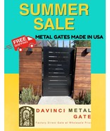Summer Sale | High quality designer steel gate for home - $1,366.33 CAD