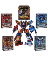MiniForce Dinoid D6 Rex Kaiser+Thunder Tyra+Burning Kera+Magma Kilo+Froz... - $289.98