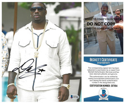 Donovan Carter Ballers signed 8x10 photo Beckett COA exact Proof autogra... - $98.99
