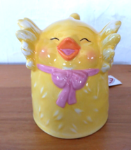 Topsy Turvy Yellow Chick 14 Oz. Ceramic Mug 2012  Easter Spring Animal -... - £13.29 GBP