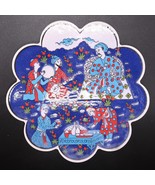 Traditional Iznik Turkish Ceramic Tile Art Vintage Scene Heat Treated Tr... - $34.17 CAD