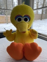 1996 TYCO Jim Henson GIANT Jumbo 27&quot; Big Bird Sesame Street Toy Plush - £15.21 GBP