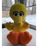 1996 TYCO Jim Henson GIANT Jumbo 27&quot; Big Bird Sesame Street Toy Plush - £14.45 GBP