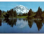 Mount Rainier Washington WA UNP Union Oil Chrome Postcard S9 - $2.92