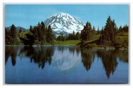 Mount Rainier Washington WA UNP Union Oil Chrome Postcard S9 - £2.33 GBP