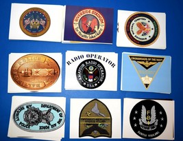 LARGE LOT 100 + ZAZZLE MILITARY/POLICE/GOVT, GLOSSY PATCH POSTCARDS SWEE... - £33.23 GBP