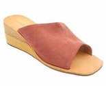 Treasure &amp; Bond Women Wooden Wedge Slide Sandals Valerie Size US 6M Rust... - $11.88