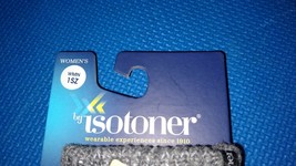 Women’s isotoner Fleece Lined Black + Ivory Knit Gloves 1 Size New - £9.59 GBP