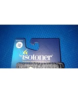 Women’s isotoner Fleece Lined Black + Ivory Knit Gloves 1 Size New - $16.45 CAD