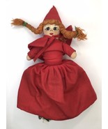Vintage Topsy Turvy Flip Doll Dippity Flip Red Riding Hood Wolf Grandma - £22.82 GBP