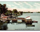 Norwoods Wharf &amp; Saco River Biddeford Pool Saco Bay Maine ME UNP UDB Pos... - $5.89