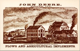 John Deere Historic Site Grand Detour IL Postcard PC505 - £19.86 GBP