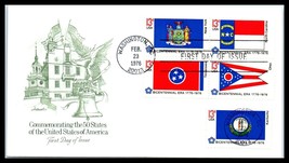 1976 US FDC Cover - Commemorating The 50 States, Washington DC B22 - $2.96