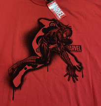 Spider-Man Shirt 2XL Marvel Mad Engine Black Red Superhero 2004 Y2K NWT ... - £67.11 GBP