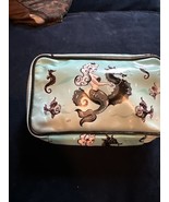 Fluffy Cosmetic Mermaid &amp; Seahorse Bag Purse - $41.60 CAD