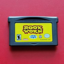 Bookworm Game Boy Advance Nintendo GBA Handheld Authentic Saves Book Worm - $23.34