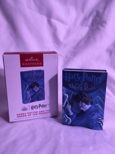 Primary image for Hallmark 2022 Wizarding Harry Potter & The Order Of The Phoenix Book Ornament