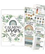 Greenery Calming Corner Posters | Set of 9 | Classroom Decor - £20.84 GBP