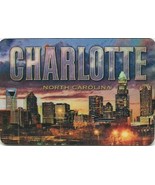 Charlotte North Carolina 3D Fridge Magnet - $9.80 CAD