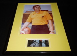 Coach Johnny Majors Signed Framed 11x14 Photo Display Pitt - £50.61 GBP