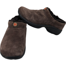 Merrell Womens Primo Chill Slide Chocolate Faux Fur Lined Clogs Shoes Sz 6.5  - £54.50 GBP