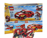 LEGO CREATOR 3 IN 1 ROARING POWER # 31024 100% COMPLETE BOX + INSTRUCTIONS - £18.98 GBP
