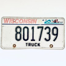 United States Wisconsin Dairyland Truck License Plate 801739 - $12.31 CAD