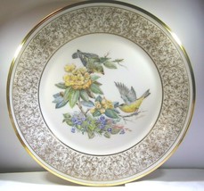 Lenox China Boehm 1971 &quot;Goldfinch&quot; Plate New in Original Box Box Written On - $44.09