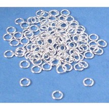 80 Sterling Silver Jump Rings Beading Jewelry Parts 20 Gauge - £18.45 GBP