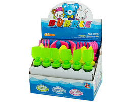 Case of 24 - Small Sand Toy Bubble Maker Counter Top Display - £53.70 GBP