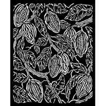 Stamperia Stencil 7.87 inch X9.84 inch Coffee And Chocolate Coffee Texture - £18.91 GBP