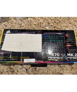READ - Corsair K70 RGB MK.2 Black Low Profile Wired Mechanical Gaming Ke... - £46.70 GBP