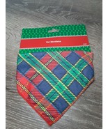 Brand New Dog Bandana SMALL Plaid Design Holiday - $7.87