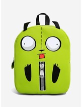 Invader Zim GIR Green Mini Backpack bag Purse Bioworld Nickelodeon NEW! - £80.17 GBP