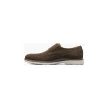 Men's Stacy Adams Taylen Plain Toe Monk Strap Casual Shoes Brown Suede 25589-245 image 6