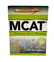 MCAT Examcrackers 5 Volume Study Package Set + Exam Book 7th Edition Orsay  - £8.27 GBP