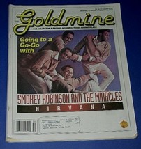 Smokey Robinson Miracles Goldmine Magazine Vintage 1993 VG++ - $39.99