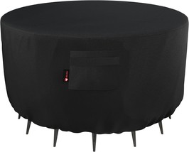 Ibirdie Fire Pit Cover Round 44 Inch Outdoor Waterproof And Weatherproof... - $778.53 MXN