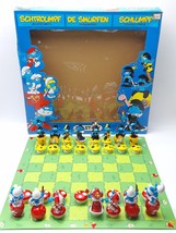 The Smurfs Vintage Chess Set Pvc Toy Figures 2009 Peyo Plastoy *Read* - £145.41 GBP