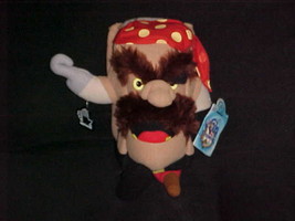 11&quot; Adventure Pirate Hook Plush Toy With Tags From Pagemaster by Applause 1994 - £47.41 GBP