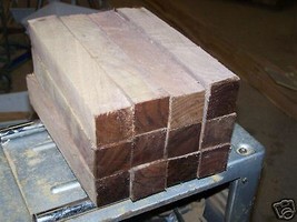 Twelve (12) Dark Walnut Turning Blocks Lumber Lathe Wood Lumber 2&quot; X 2&quot; X 11&quot; - £34.77 GBP