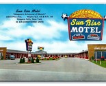 Sun Rise Motel Niagara Falls New York NY UNP Chrome Postcard O20 - £2.33 GBP