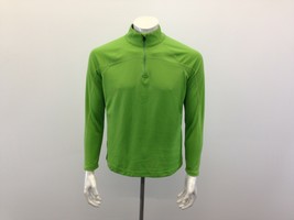 IZOD Perform X 1/4 Zip Pullover Men&#39;s Large Green Long Sleeve Shirt - €6,92 EUR